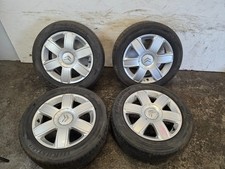 CITROEN BERLINGO 2014 SET OF 16" INCH ALLOY WHEELS AND TYRES 205/55R16