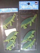 JOLEE'S BOUTIQUE TURTLE'S STICKERS NIP 2 PACKS
