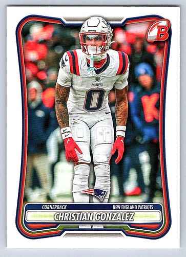 Christian Gonzalez – 2026 Bowman Football · Base NFL #71 Christian Gonzalez