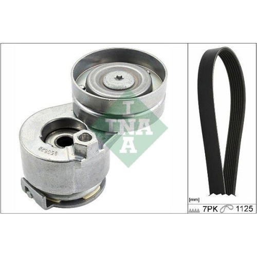 Keilrippenriemensatz Schaeffler INA 529 0088 10 FüR Renault Dacia-image