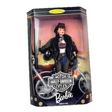 Harley-Davidson Motor Cycles Barbie Doll Second In A Series Collector Edition