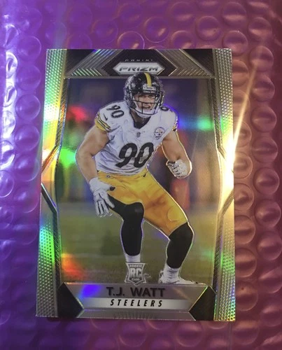 T.J. TJ Watt 2017 Prizm #216 RC Silver