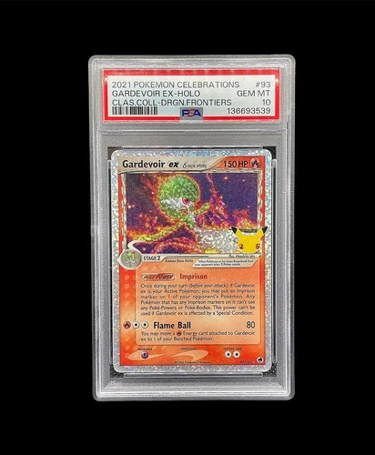 Gardevoir ex (Delta Species) 93/101 Celebrations: Classic Collection Holo PSA 10