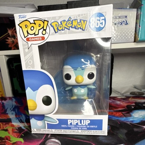 Funko Pop! Games Pokémon Piplup #865 Vinyl Figure Video Games 2022 Model Vinyl