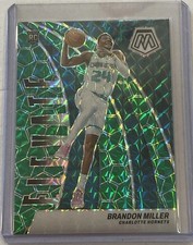 2023-24 Panini Mosaic - Elevate Brandon Miller #17 Green Mosaic Prizm (RC)