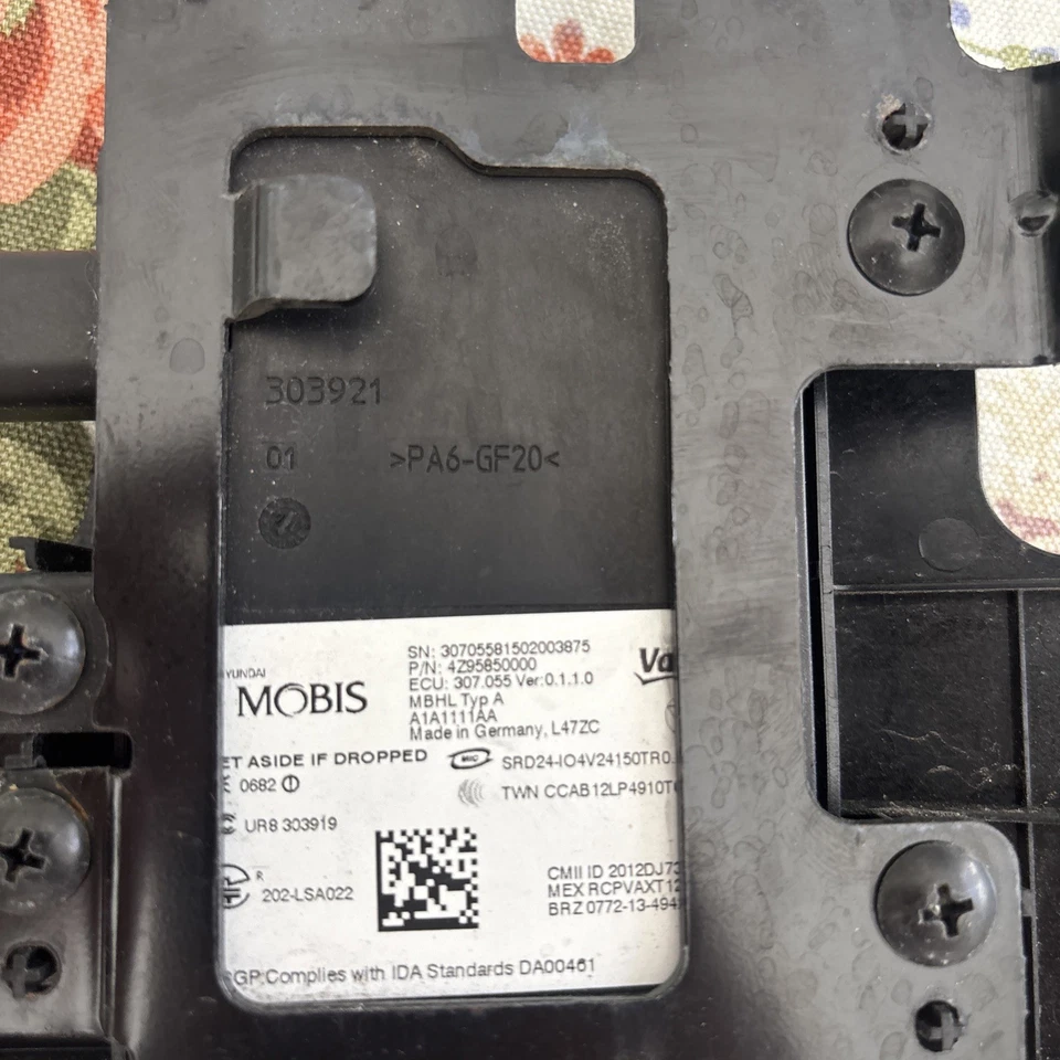 2013 2014 2015 2016 现代圣达菲 LH 盲点雷达 95811-4Z000 原始设备制造商 — 第 2/3 张图片