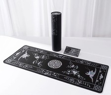 Korean Mother of Pearl Desk Mat Mouse Pad Off...