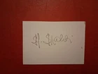 WW2 RAF BATTLE OF BRITAIN HURRICANE PILOT   PENCIL  SIGNED CARD