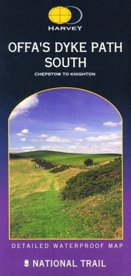 Offa's Dyke Path South (Route Map) Buch Harvey Map Services Ltd