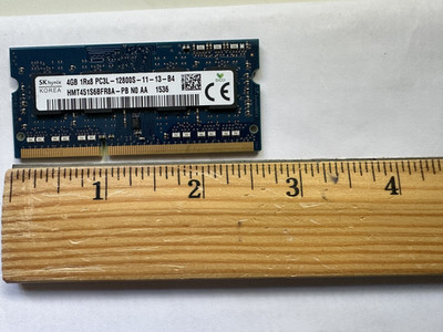 SK Hynix 4GB DDR3L 1600MHz PC3L-12800S Laptop RAM HMT451S6BFR8A 1Rx8