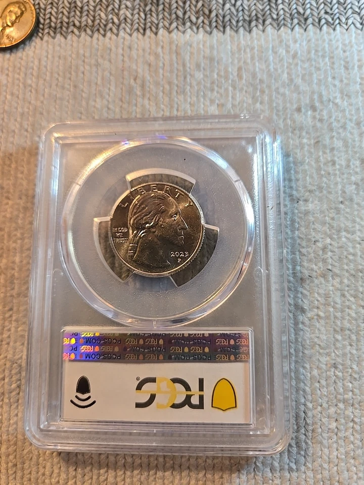 2023 P Mint Error PCGS MS 64 Maria Tallchief Minor Die Chip, Rare Few Ever... - Image 2 of 2