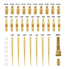 PE 26-28 21-34 Carburetor 24 Holes Repair Kit Slow Jet Needle Holder Atomiser