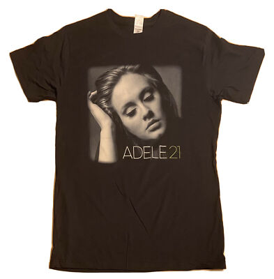 ADELE ADELE21 NORTH AMERICA TOUR 2011 TEE BLACK T-SHIRT OFFICIAL unisex NEW!!