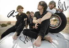 Mando Diao autograph signed 20x30 cm picture