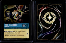 Disney Lorcana Into The Inklands Gyro Gearloose 144/204 Cold Foil