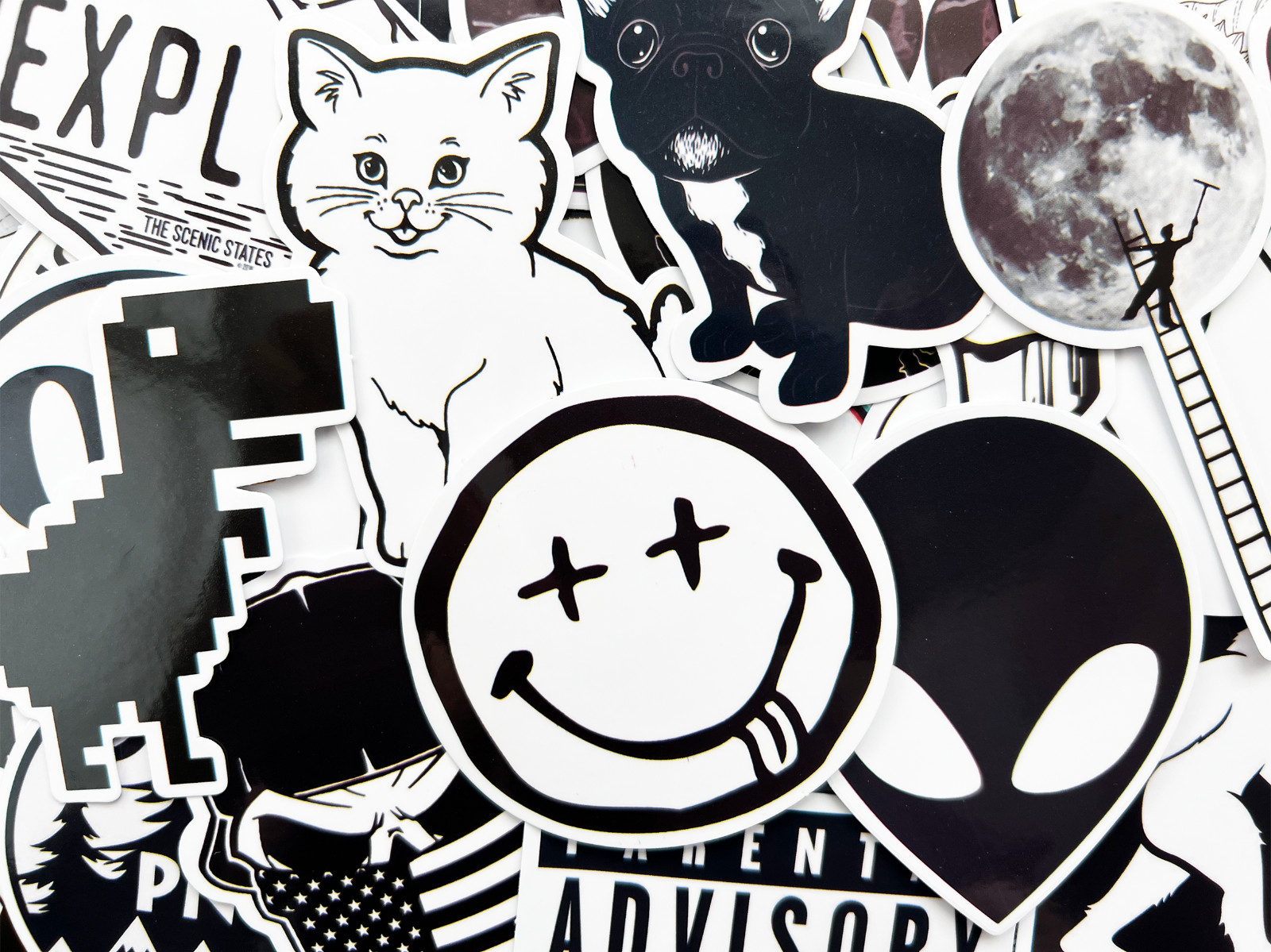 S Tattoo Goth Decals