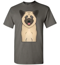 Akita Dog Cartoon T-Shirt Tee - Men Women Ladies Youth Kids Tank Long Sleeve