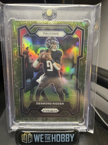 2023 Panini Prizm - Forest Camo Prizm #9 Desmond Ridder /15
