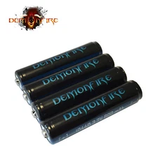 4 Pack Demonfire 10440 Protected Rechargeable Lithium Ion Batteries 3.7V 600mAh