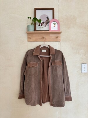 Z Supply Austen Washed Shirt Jacket || Size XS