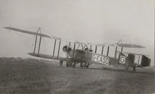 HANDLEY PAGE TYPE O O/100 G-EASO VINTAGE PHOTO 0/100 HP.33