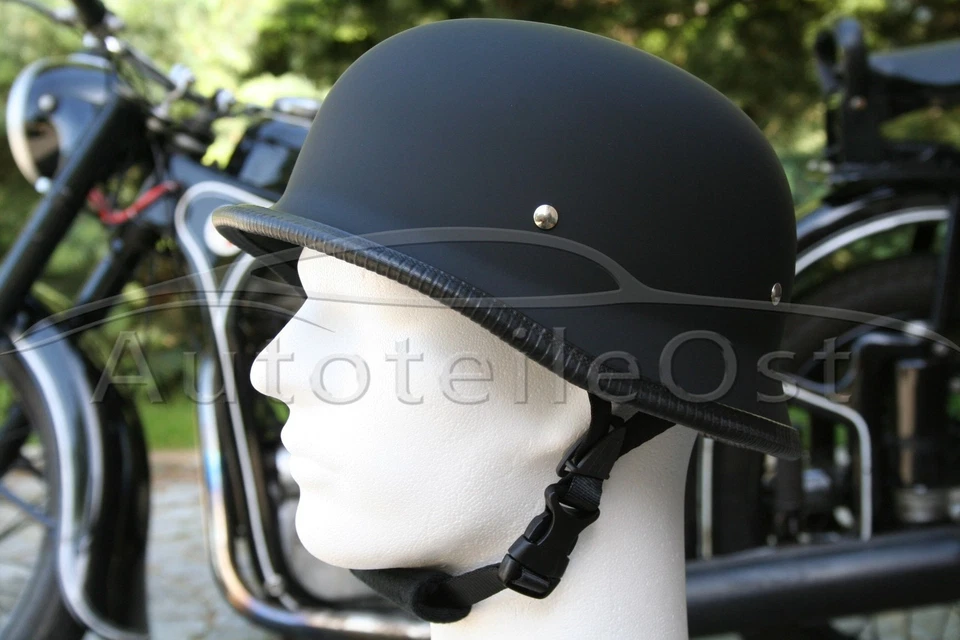 Wehrmacht Helm Motorradhelm Stahlhelm Größe S M L XL XXL NEU - Bild 1 von 2