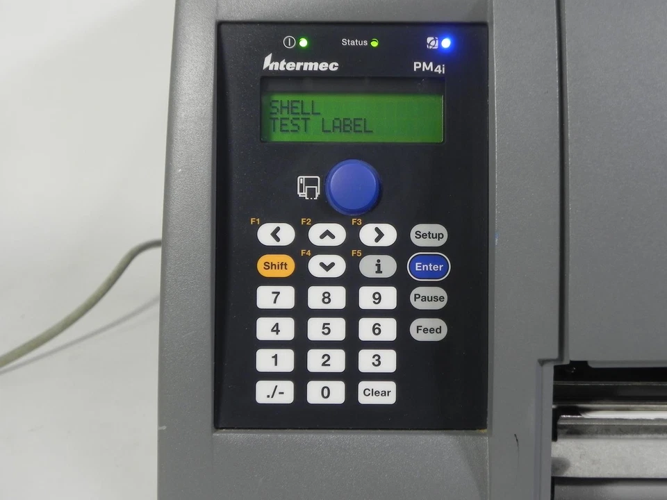 Intermec PM4I Thermal Barcode Label Printer 203DPI Serial/USB/Ethernet TESTED - Image 2 of 4
