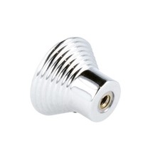 M&ouml;belgriff M&ouml;belknopf Knopf K&uuml;chengriff Schrankknopf chrom Durchmesser 23mm