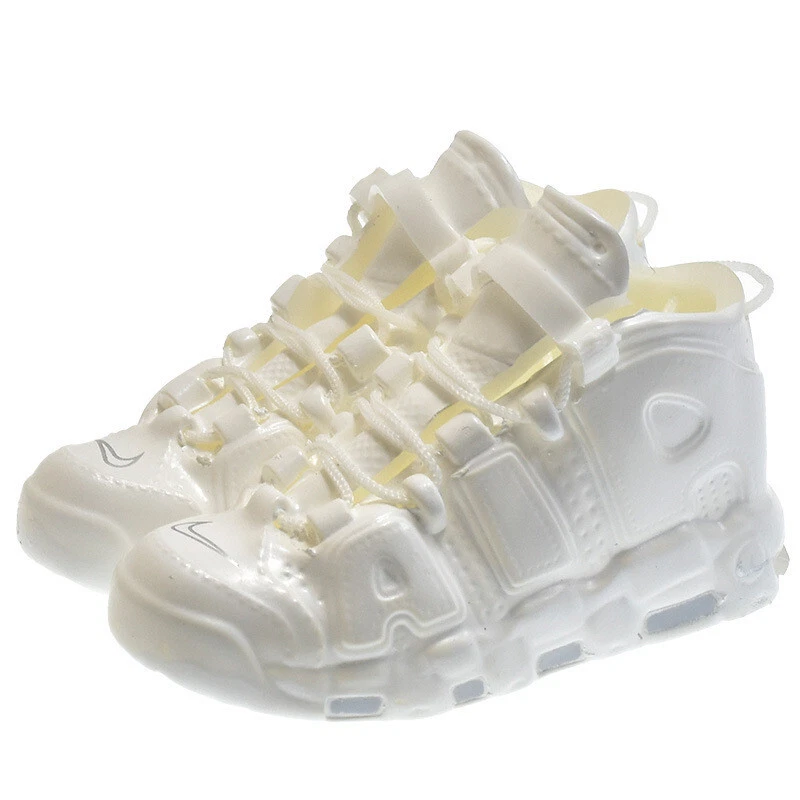 Action Figure Accessories Sneakers 1/6 Shoes White for Male Basketball Toy Doll - Image 4 of 4