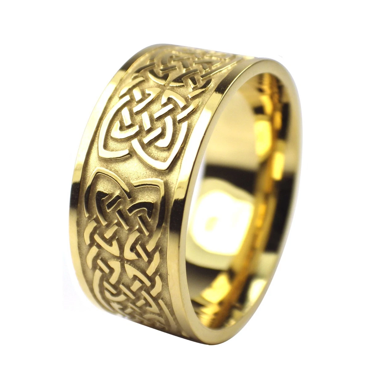 Mens viking store wedding ring