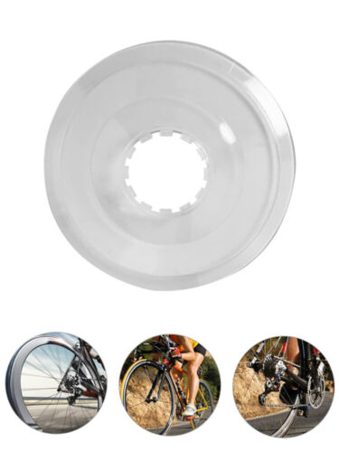 Clear Bicycle Spoke Protector Disc Guard Bikes Hub Freewheel spoke Disc 138mm - Foto 12 di 12