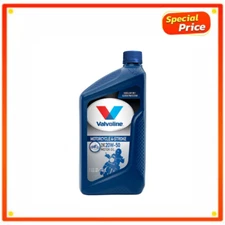 Valvoline 4-Stroke Motorcycle 20W-50 Conventional Motor Oil 1 Quart - Free Ship