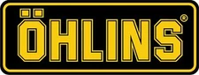 #2508 (1) 4" Ohlins Shock Sponsor Racing 1980's Vintage Decal Sticker LAMINATED