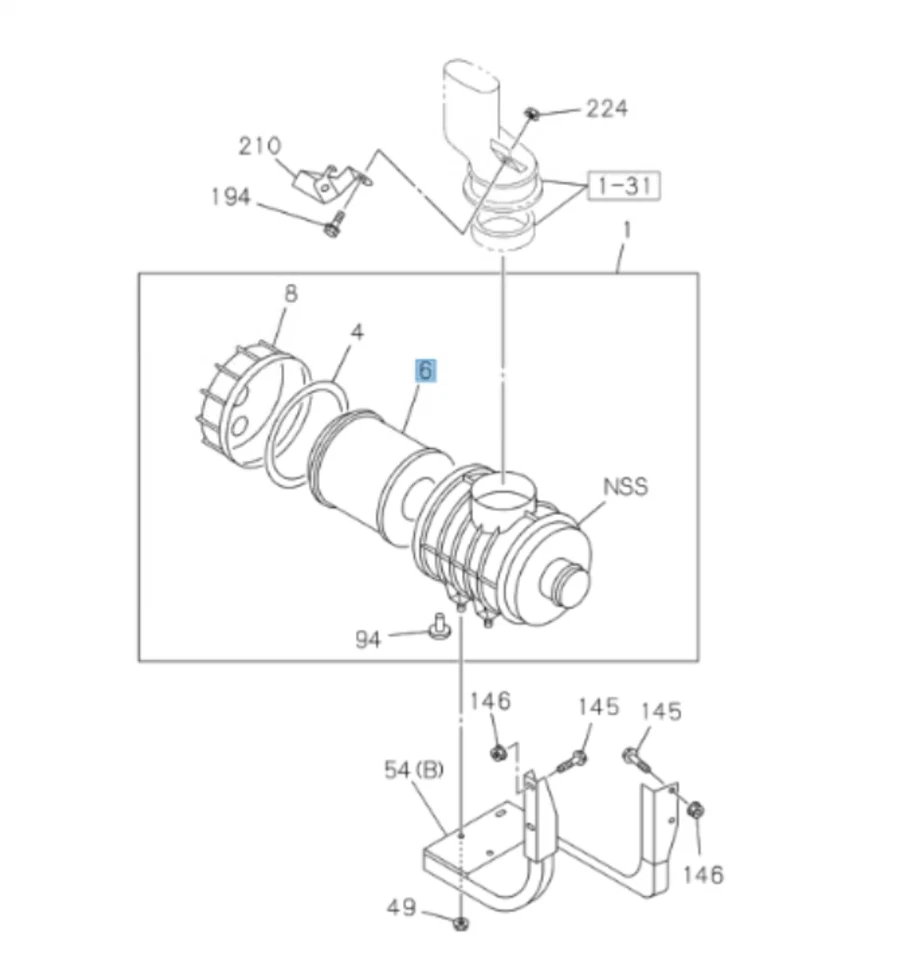 2x Air Filter For ISUZU NRR NPR NPR-HD NQR 4HE1 4.8L GAS 5.7L 6.0L 95-07 - Image 2 of 4