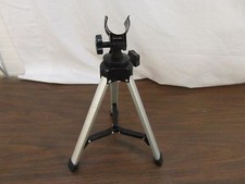 Silver Black Professional Camera Photographer Tripod Approx. 12" High 33004