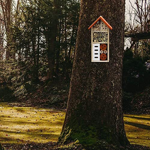 Wooden Insect House Hanging Insect Hotel for Bee Butterfly Ladybirds ...