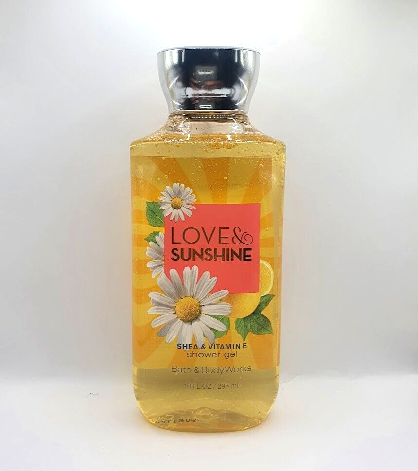 BATH AND BODY WORKS LOVE & SUNSHINE SHOWER GEL 10 FL OZ | eBay