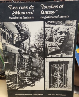 Les rues de Montreal, Touches of Fantasy BOOK 1977 Edith Maher Tundra