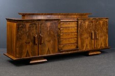 Art Deco Buffet Schrank Sideboard Regal Kommode Alt MÖBLINGER 2303_2903