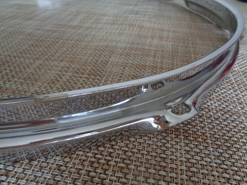 1990s VINTAGE REMO MASTER TOUCH USA 2 14" SNARE DRUM RIMS PAIR 8 HOLE USA MADE - Picture 12 of 16
