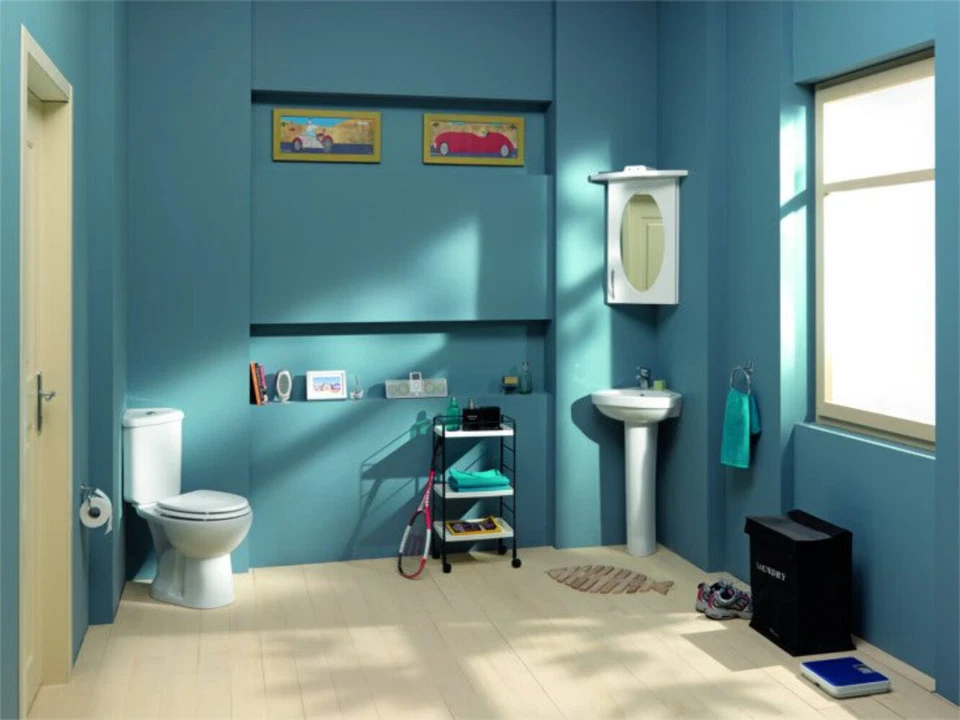 Mini Corner Combined Bidet Toilet With Soft Close Seat - Image 3 of 4