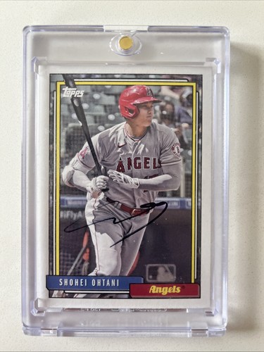 2021 Topps Shohei Ohtani T92-4 Autogrpah Rare In Perosn SSP Read