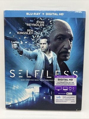 Self/Less (Blu-ray, 2015) Ryan Reynolds NEW and SEALED!
