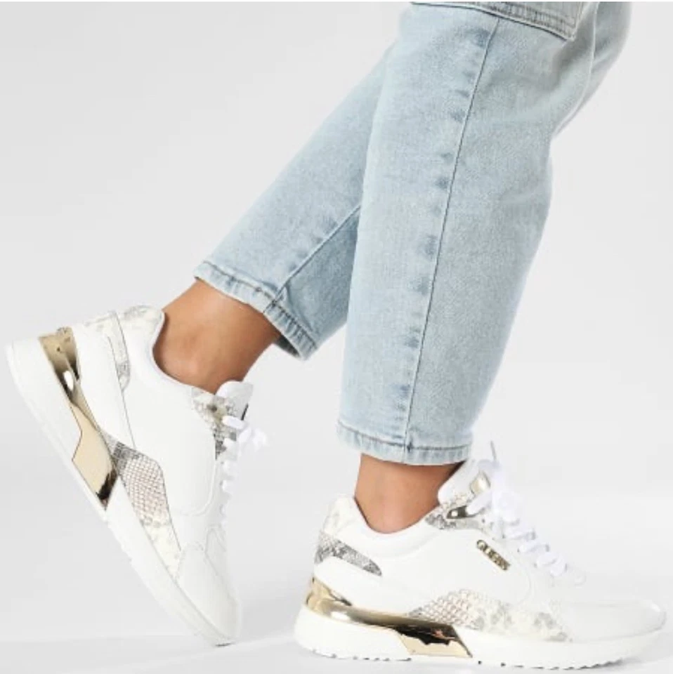 Guess Scarpe da ginnastica da donna FLTM15ELE12 Bianco - Immagine 2 di 4