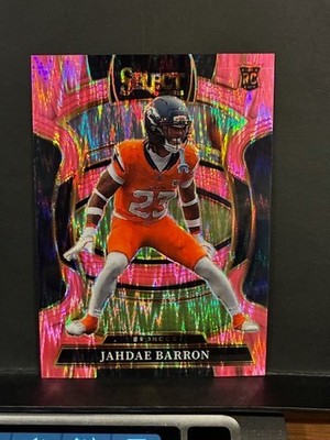 2025 Selec Jahdae Barron Pink Shock - Denver Broncos - (RC)