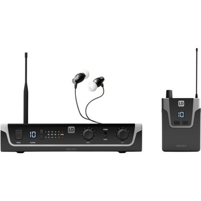 LD Systems U306 IEM HP In-Ear Monitoring-System + Ohrhörern 655 - 679 MHz | Neu