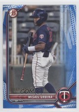 2022 Bowman Prospects Blue Pattern Border 62/125 Misael Urbina #BP-86 0t3l
