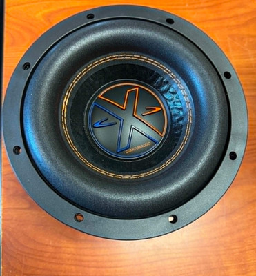 QWX4000/8D4 8'' Dual 4-Ohm Subwoofer  4000 Watts (open Box) 8 Inch