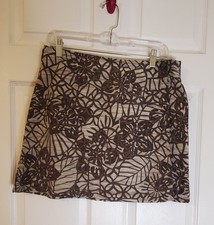 Columbia Women's Brown  Tan Omni Shield Skirt Size 10 Water Repellent Outdoor