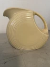 Original Vintage FIESTA Old Ivory 64 oz. Water Disc Pitcher